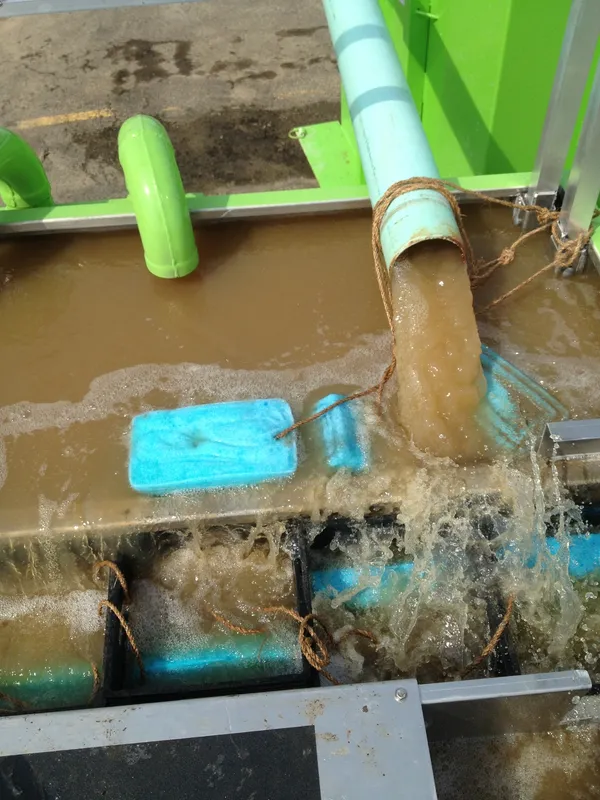 Industrial wastewater treatment process