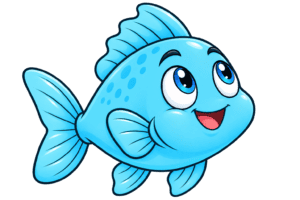 happy_blue_fish_facing_right